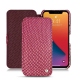Housse cuir Apple iPhone 13 Pro Max - Serpent ciclamino