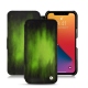 Apple iPhone 13 Pro Max leather case - Vert Patine