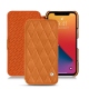 硬质真皮保护套 Apple iPhone 13 Pro Max - Mandarine vintage - Couture