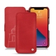 Housse cuir Apple iPhone 13 Pro Max - Rouge troupelenc
