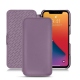 Custodia in pelle Apple iPhone 13 Pro Max - Lilas PU