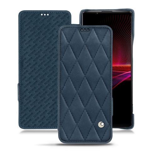 Funda elegante y con estilo para el Sony Xperia 1 IIIJean vintage - Couture ( Pantone #2f414f  ) 