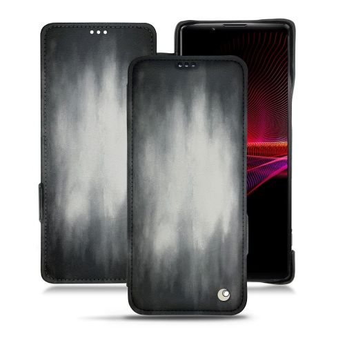 Funda elegante y con estilo para el Sony Xperia 1 IIIGris Patine