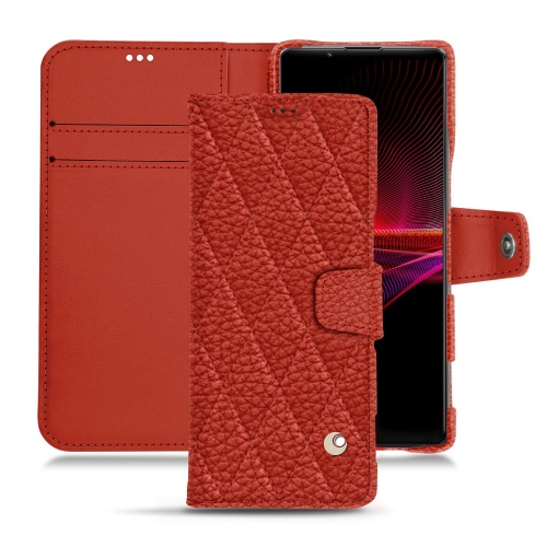 Cobertura Premium para Sony Xperia 1 IIIPapaye - Couture ( Pantone #b54317 ) 