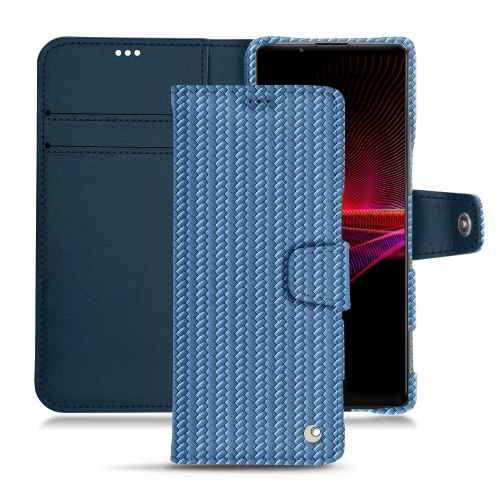 Cover premium per Sony Xperia 1 IIIAbaca ishia ( Pantone #395775 ) 