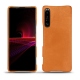 Funda de piel Sony Xperia 1 III - Mandarine vintage ( Pantone 165C ) 
