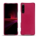 Capa em pele Sony Xperia 1 III - Rose fluo