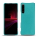 Custodia in pelle Sony Xperia 1 III - Bleu fluo