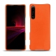 Lederschutzhülle Sony Xperia 1 III - Orange fluo