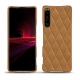 Custodia in pelle Sony Xperia 1 III - Castan esparciate - Couture