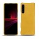 Coque cuir Sony Xperia 1 III - Jaune soulèu