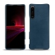 Capa em pele Sony Xperia 1 III - Blu mediterran