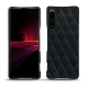 Custodia in pelle Sony Xperia 1 III - Dark vintage - Couture