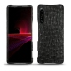 Funda de piel Sony Xperia 1 III - Autruche nero