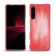 Custodia in pelle Sony Xperia 1 III - Rose Patine