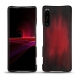 Coque cuir Sony Xperia 1 III - Rouge Patine