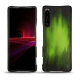 Coque cuir Sony Xperia 1 III - Vert Patine