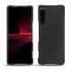 Lederschutzhülle Sony Xperia 1 III - Noir PU