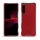 Funda de piel Sony Xperia 1 III - Rouge PU