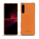 Capa em pele Sony Xperia 1 III - Orange PU