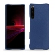 Custodia in pelle Sony Xperia 1 III - Bleu frisson
