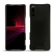 Funda de piel Sony Xperia 1 III - Noir Veggie