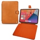 Housse cuir Apple iPad mini 6 - Mandarine vintage ( Pantone 165C ) 