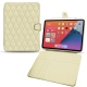 Capa em pele Apple iPad mini 6 - Ivoire - Couture ( Sleek P C12 - White ) 