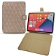 Apple iPad mini 6 leather case - Taupe vintage - Couture