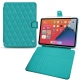 Custodia in pelle Apple iPad mini 6 - Bleu fluo - Couture