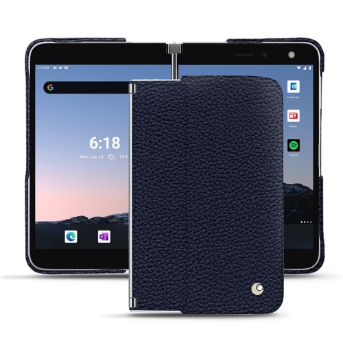 Estojo de luxo Noreve para Microsoft Surface Duo 2Cobalt ( Pantone #2b253f ) 