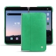 Microsoft Surface Duo 2 leather cover - Menthe vintage ( Pantone 562C ) 