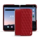 Funda de piel Microsoft Surface Duo 2 - Rouge - Couture ( Nappa - Pantone 199C ) 