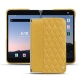 Coque cuir Microsoft Surface Duo 2 - Mimosa - Couture ( Pantone 141C ) 