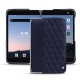Coque cuir Microsoft Surface Duo 2 - Cobalt - Couture ( Pantone 2766C ) 