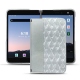 Custodia in pelle Microsoft Surface Duo 2 - Platinium - Couture