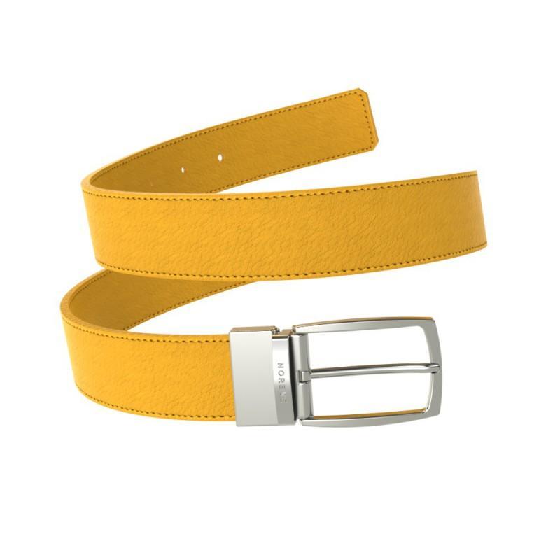Cinturón de hombre de cuero reversible Noreve  – Griffe 1 Cinturón de hombre de cuero reversible Noreve  – Griffe 1