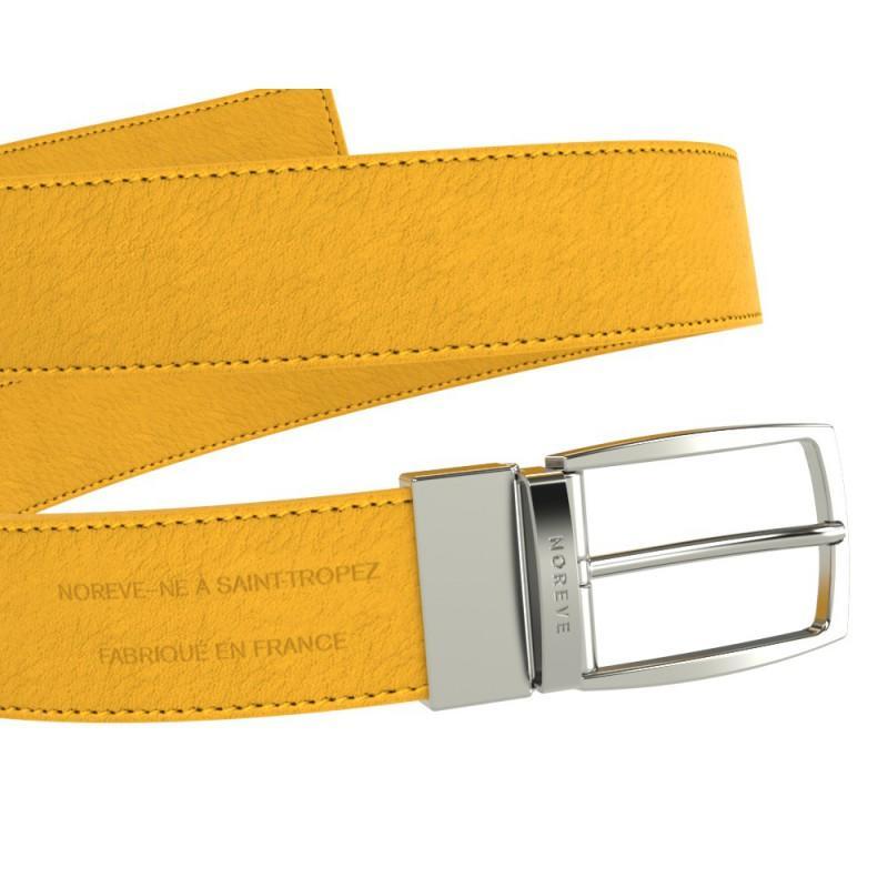 Cinturón de hombre de cuero reversible Noreve  – Griffe 1 Cinturón de hombre de cuero reversible Noreve  – Griffe 1