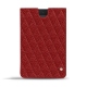 Pochette cuir Apple iPad mini 3 - Tomate - Couture ( Pantone 187C ) 