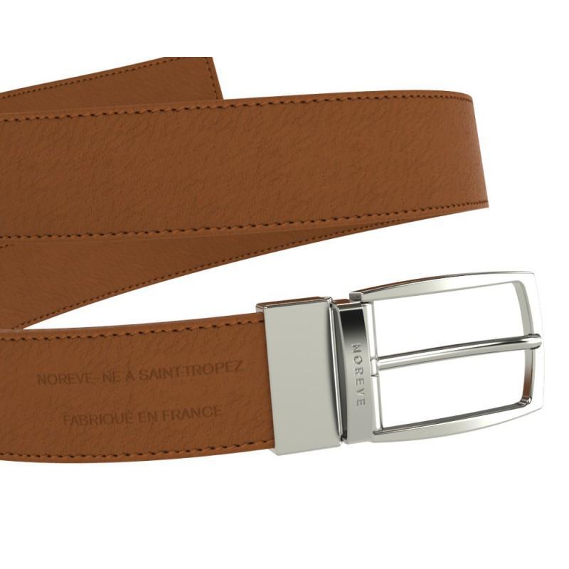 Ceinture homme Noreve en cuir réversible – Griffe 1 Ceinture homme Noreve en cuir réversible – Griffe 1