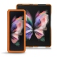 Lederschutzhülle Samsung Galaxy Z Fold3 - Orange ( Nappa - Pantone 1495U ) 