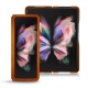 Capa em pele Samsung Galaxy Z Fold3 - Orange Patine