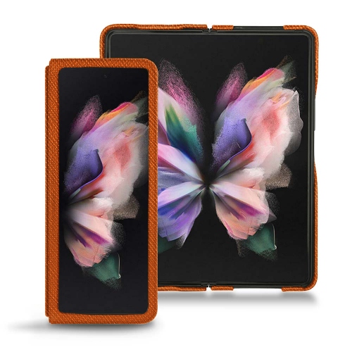 Coque arrière pour Samsung Galaxy Z Fold3Orange vibrant ( Pantone #e36b39 ) 