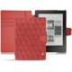 Kobo Aura H2O leather case - Cerise vintage - Couture