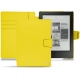 Custodia in pelle Kobo Aura H2O - Jaune fluo