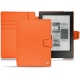 Capa em pele Kobo Aura H2O - Orange fluo
