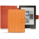 Kobo Aura H2O leather case - Abaca arancio
