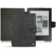Kobo Aura H2O leather case - Autruche nero