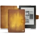 Kobo Aura H2O leather case - Doré Patine