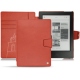 Kobo Aura H2O leather case - Arange clouquié
